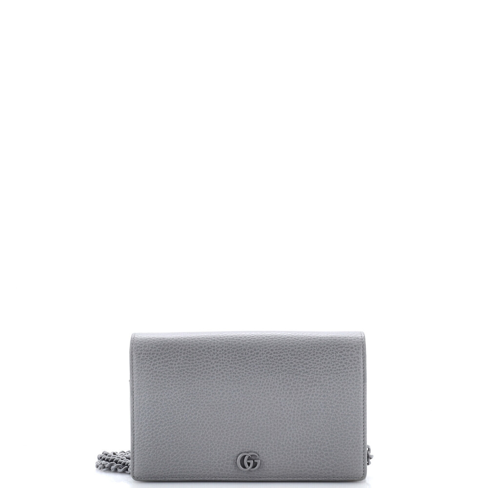 Gucci Mini Petite GG Marmont Chain Wallet